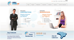 Desktop Screenshot of easyembranet.com.br